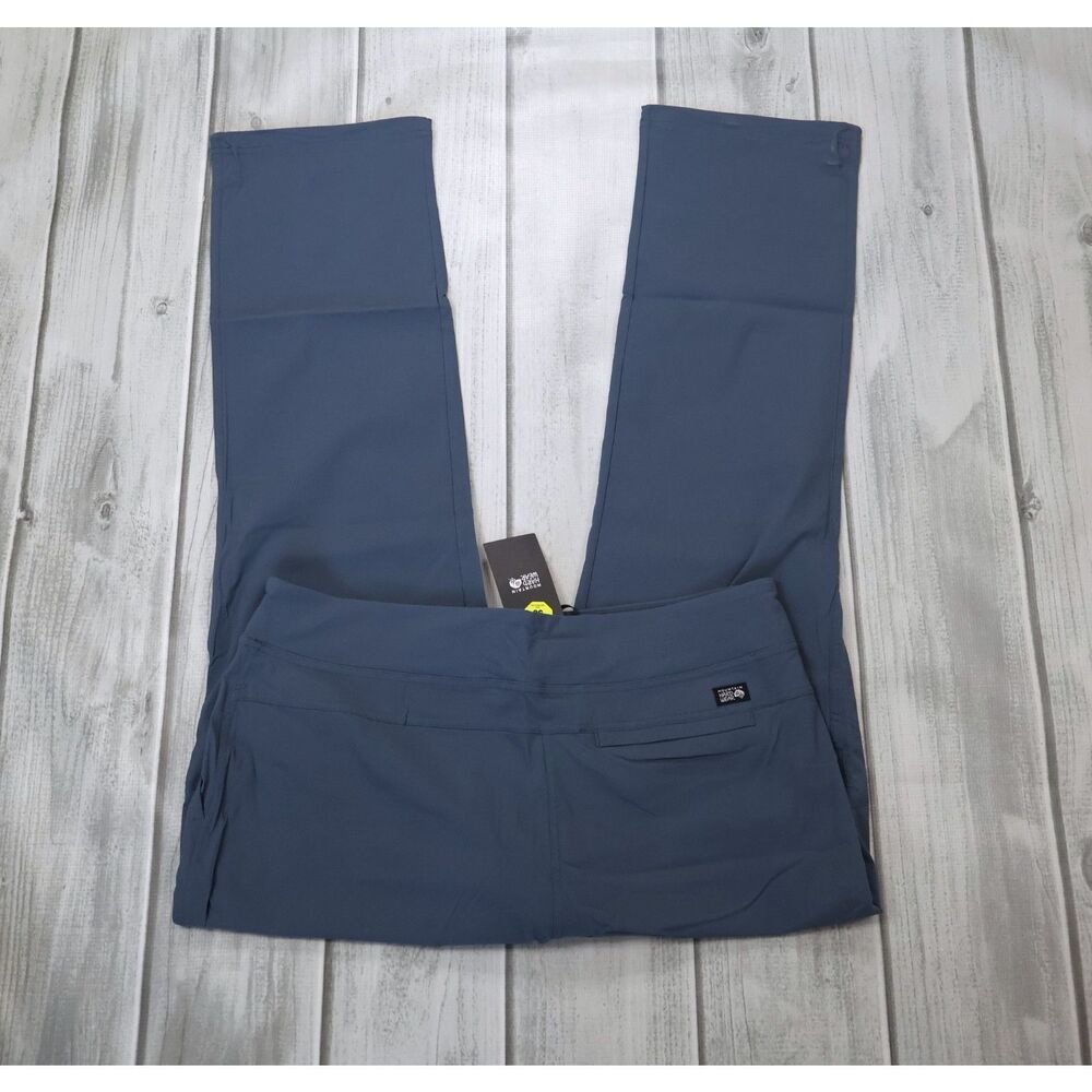 NEW Mountain Hardwear Dynama Pants Women’s XL Hiking Quick Drying UPF Moon Blue - Picture 9 of 11